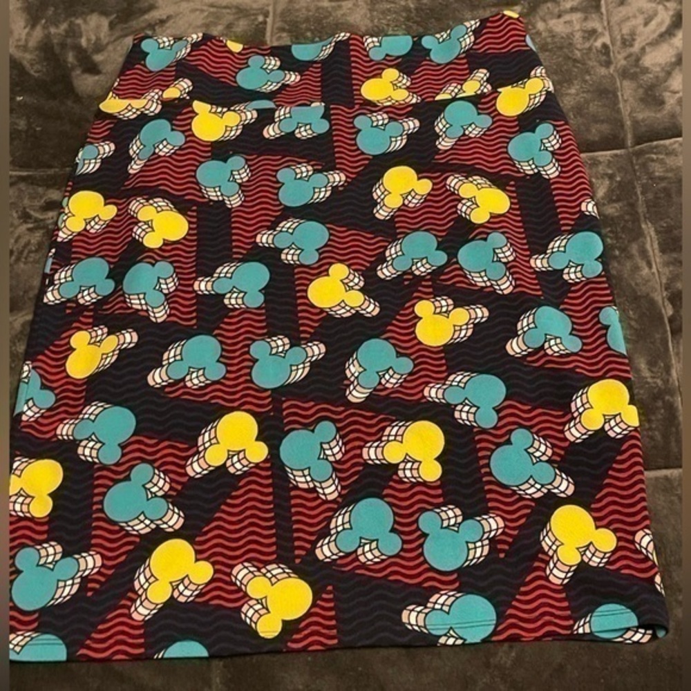 LuLaRoe Mickey Mouse Skirt Size 3x